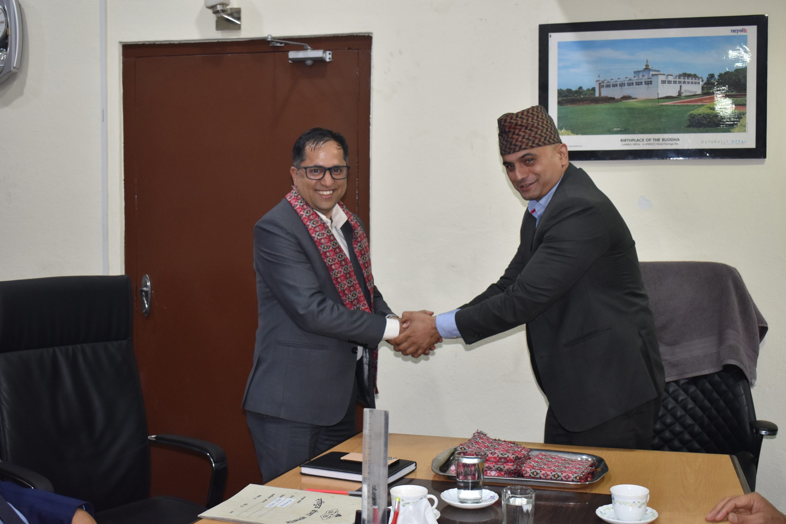 A warm welcome to our Chairman